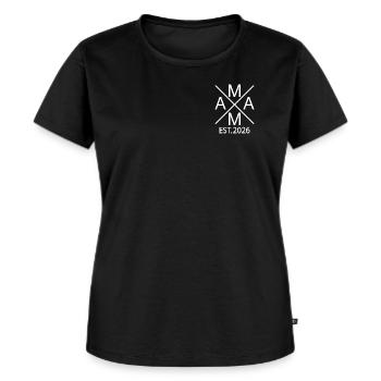 Mama 2026 stolze Mama Est. 2026 Muttertagsgeschenk - Frauen Premium Bio T-Shirt - Schwarz - Vorne - Selfina (174cm)