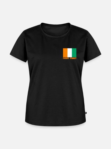 Elfenbeinküste - Frauen Premium Bio T-Shirt - Schwarz