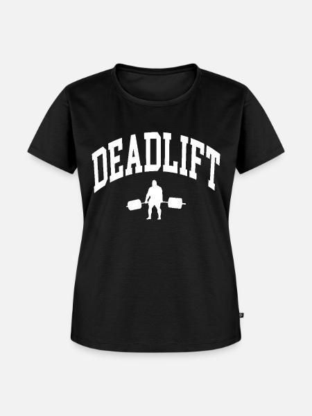 Kreuzheben - Frauen Premium Bio T-Shirt - Schwarz