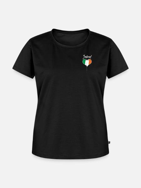 Irland - Frauen Premium Bio T-Shirt - Schwarz