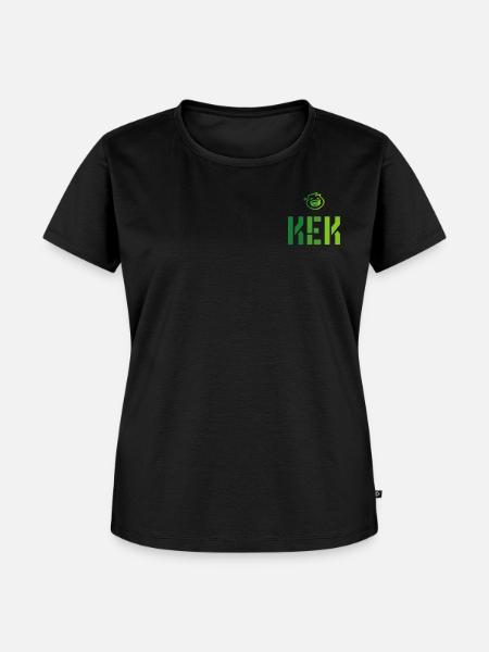 Kek2 - Frauen Premium Bio T-Shirt - Schwarz