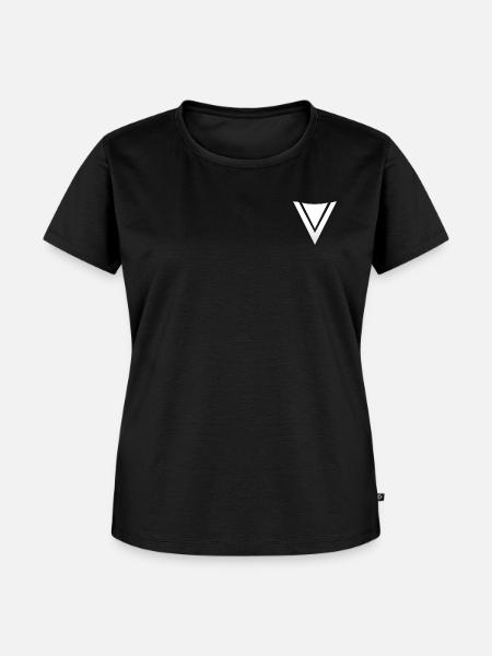FronzeDE Basic Weiß - Frauen Premium Bio T-Shirt - Schwarz