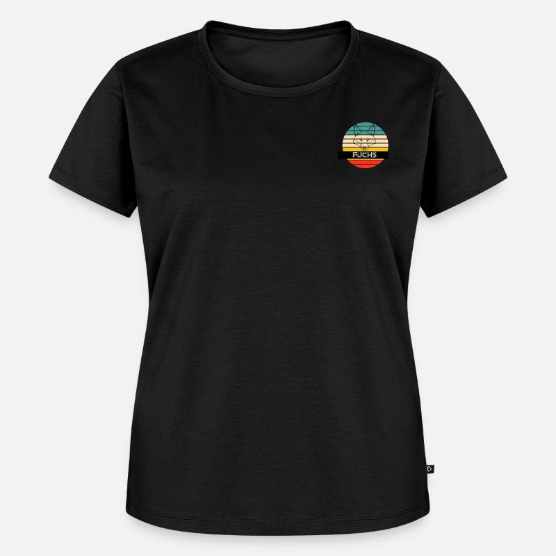Fuchs oder was? - Frauen Premium Bio T-Shirt - Schwarz
