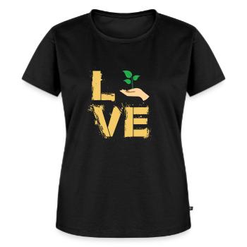 Nursery Kneipp Landscape - Women's Premium Organic T-shirt - black - Front - Selfina (174cm)