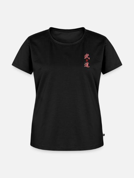 Budo - Frauen Premium Bio T-Shirt - Schwarz
