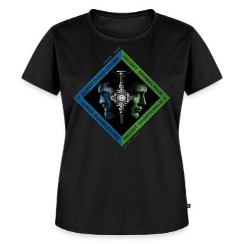 Animaux Fantastiques 3 Dumbledore Grindelwald - T-shirt Premium bio Femme - noir - Devant - Selfina (174cm)