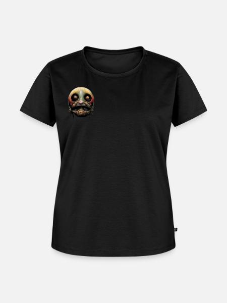 Snailface - Frauen Premium Bio T-Shirt - Schwarz