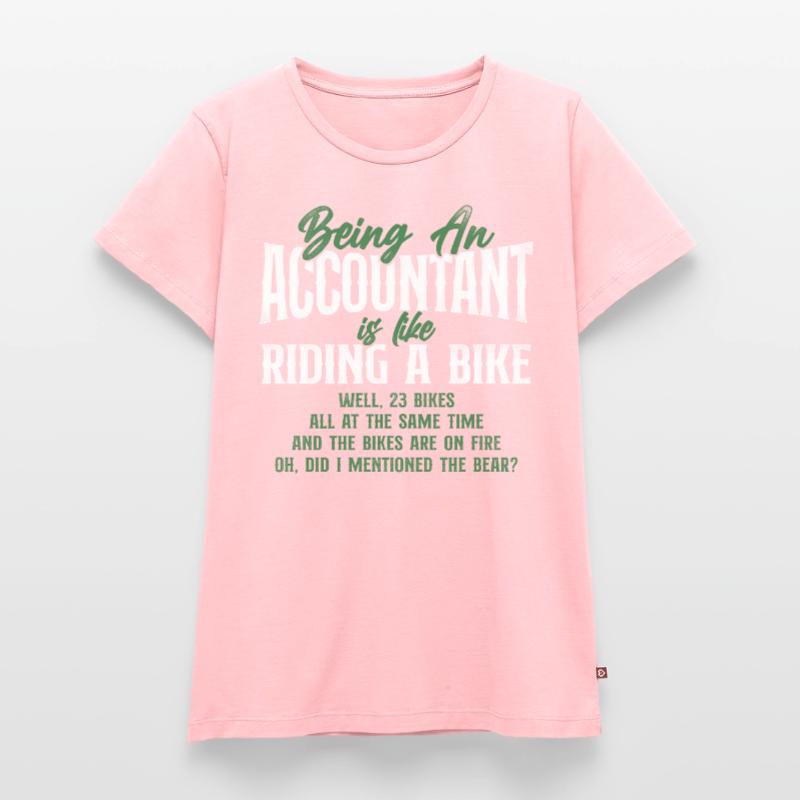 Comptable Comptable Comptable Comptabilité T-shirt Premium bio Femme