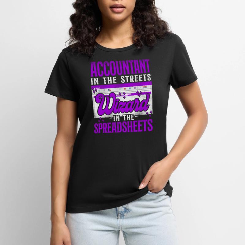 Comptable Comptable Comptable Comptabilité T-shirt Premium bio Femme