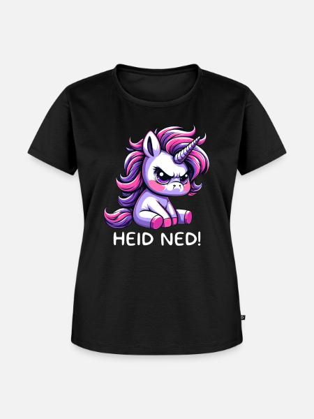 Heid Ned - Frauen Premium Bio T-Shirt - Schwarz