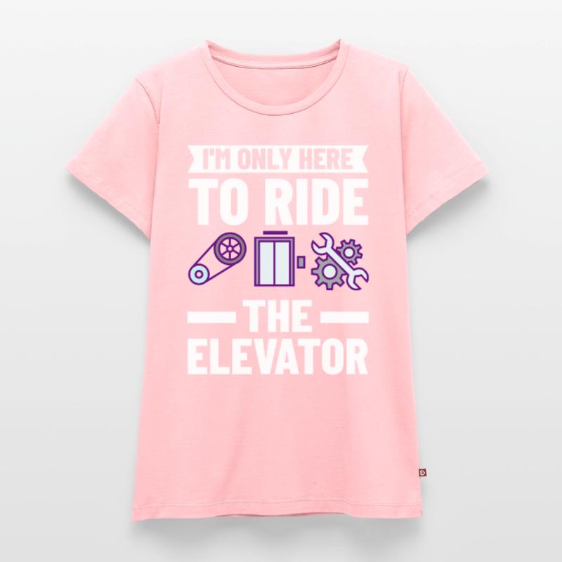 Elevator Elevator Technician Elevator Elevator Women's Premium Organic T-shirt
