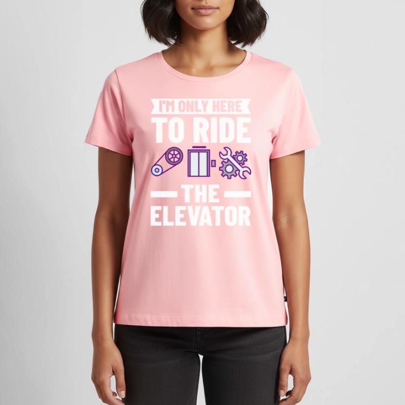 Elevator Elevator Technician Elevator Elevator Women's Premium Organic T-shirt