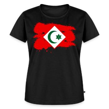 Rif - Frauen Premium Bio T-Shirt - Schwarz - Vorne - Selfina (174cm)