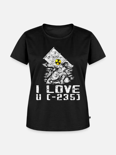 Kernkraft - Stolzer Nuklearingenieur - Frauen Premium Bio T-Shirt - Schwarz