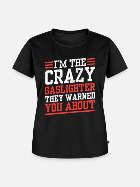Echtes Professionelles Gaslighting - Frauen Premium Bio T-Shirt - Schwarz