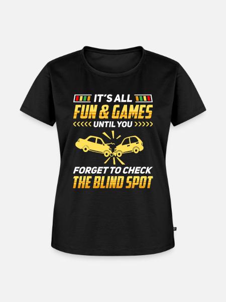 Fahrschule Fahrlehrer - Frauen Premium Bio T-Shirt - Schwarz