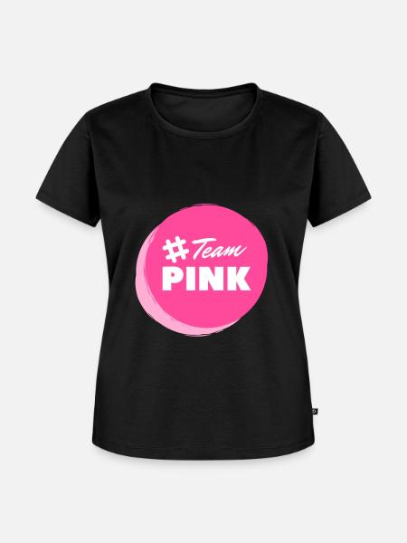 # Team PINK - Frauen Premium Bio T-Shirt - Schwarz