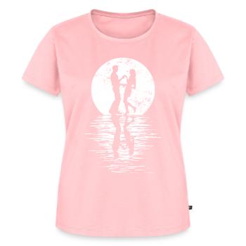 Dancers Dance Couple Dancing, Dance Rumba Fox Tango Salsa - Women's Premium Organic T-shirt - rose - Front - AI Model Female 172 dark (172cm)