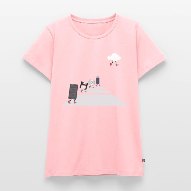 IT Geek, PC Accessories Storage Devices Evolution Women's Premium Organic T-shirt