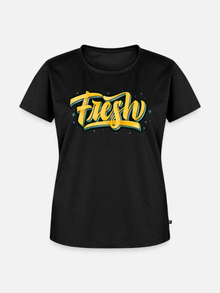 Fresh and cool - Frauen Premium Bio T-Shirt - Schwarz