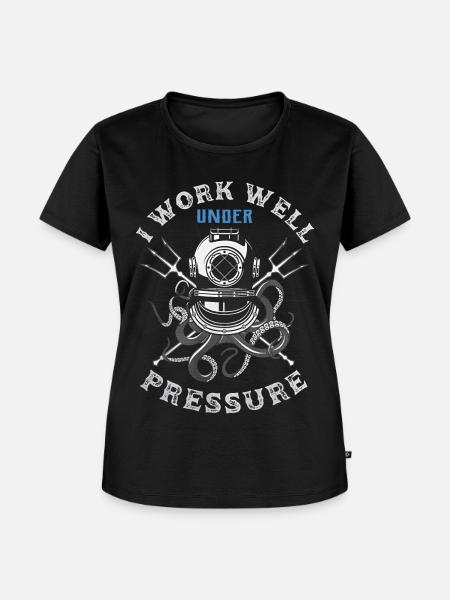 23F 0321 bk - Frauen Premium Bio T-Shirt - Schwarz