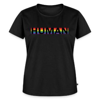 Gay Pride Geschenk - Frauen Premium Bio T-Shirt - Schwarz - Vorne - Selfina (174cm)