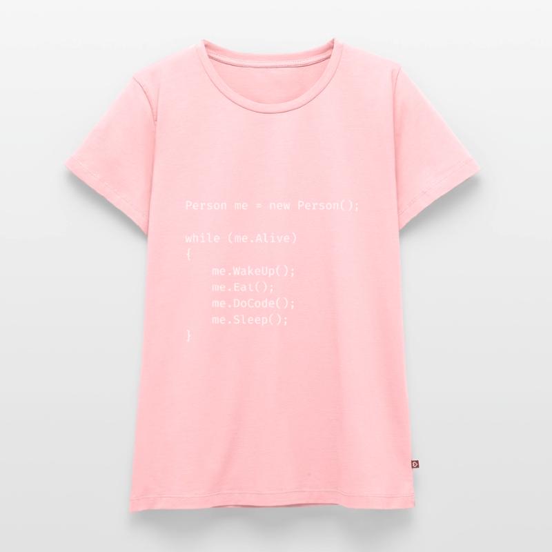 Programmeur C ++ - C Code Love Java Computer Science T-shirt Premium bio Femme