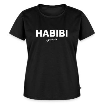 Habibi Arabic Darling Present Present Idea - Women's Premium Organic T-shirt - black - Front - Selfina (174cm)