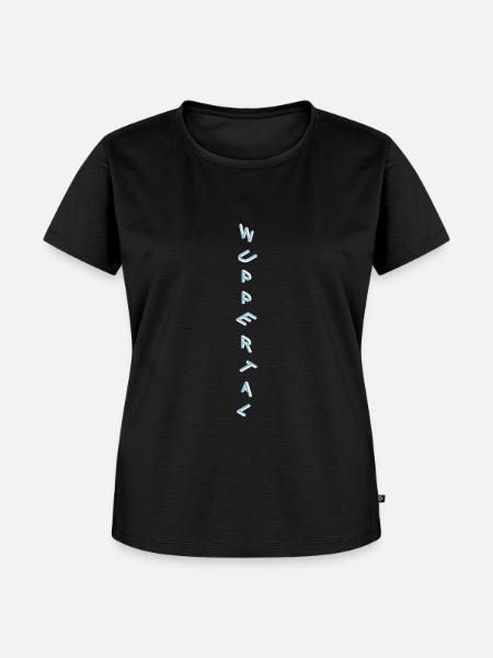 Wuppertal - Frauen Premium Bio T-Shirt - Schwarz