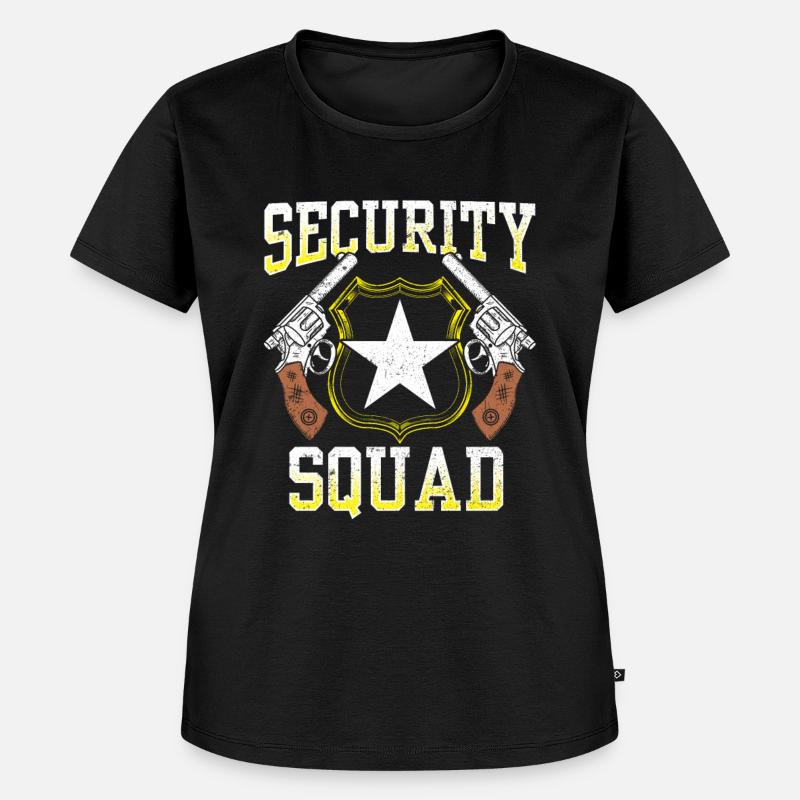 Security Team Security Bouncer Security - Women's Premium Organic T-shirt - black