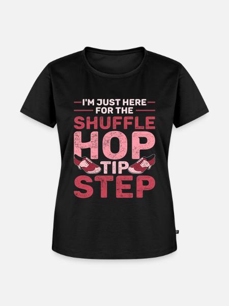 Stepptanz Stepptänzer Stepptänzerin Stepper - Frauen Premium Bio T-Shirt - Schwarz