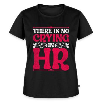 HR Manager Personalmanager - Frauen Premium Bio T-Shirt - Schwarz - Vorne - Selfina (174cm)