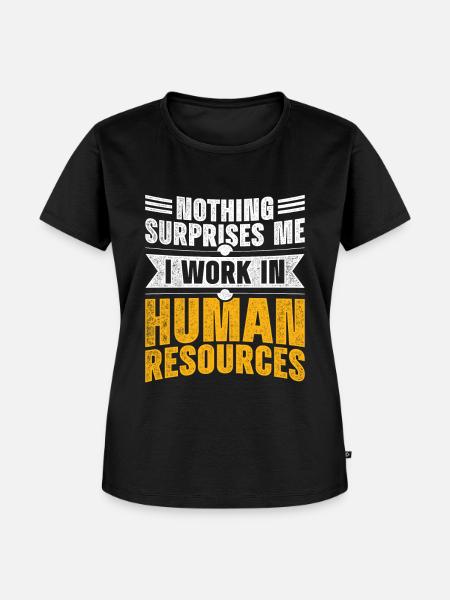 HR Manager Personalmanager - Frauen Premium Bio T-Shirt - Schwarz