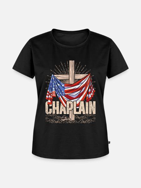 Kaplan Kleriker Pfarrer - Frauen Premium Bio T-Shirt - Schwarz