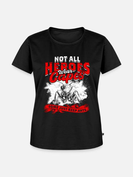 Ameisenzucht Ameisenzüchter - Frauen Premium Bio T-Shirt - Schwarz