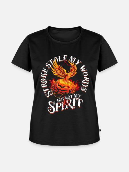 Schlaganfall Erholung - Frauen Premium Bio T-Shirt - Schwarz