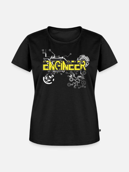 Ingenieur Techniker Ingenieure Geschenke - Frauen Premium Bio T-Shirt - Schwarz