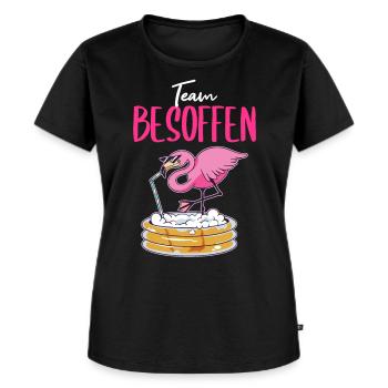 Damen Saufen Sprüche Lustig Alkohol Partyoutfit - Frauen Premium Bio T-Shirt - Schwarz - Vorne - Selfina (174cm)