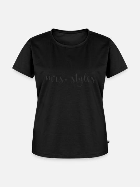 Frau. Stile - Frauen Premium Bio T-Shirt - Schwarz