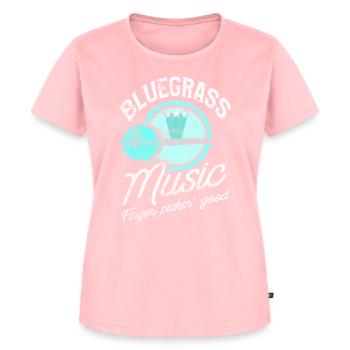 Bluegrass Banjo Guitarist - Women's Premium Organic T-shirt - rose - Front - AI Model Female 172 dark (172cm)