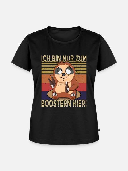 Biertrinker - Saufen - Männerabend - Frauen Premium Bio T-Shirt - Schwarz