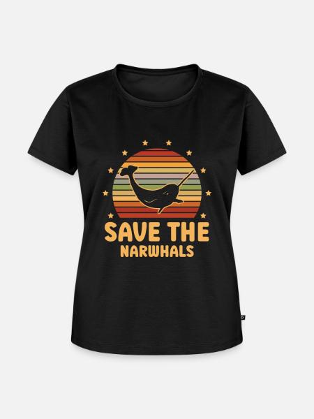 Speichern Sie Den - Frauen Premium Bio T-Shirt - Schwarz