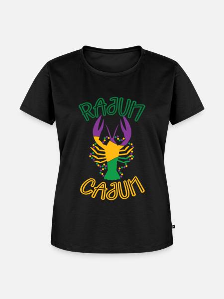 Rajun Cajun Shenanigan Langusten-karneval - Frauen Premium Bio T-Shirt - Schwarz