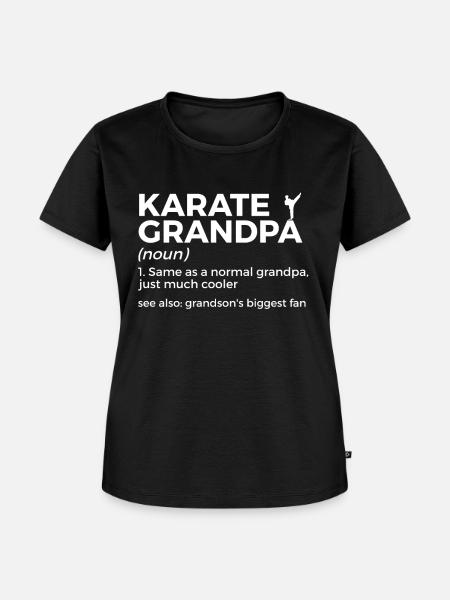Karate - Frauen Premium Bio T-Shirt - Schwarz