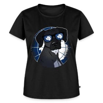 Antarctique - T-shirt Premium bio Femme - noir - Devant - Selfina (174cm)