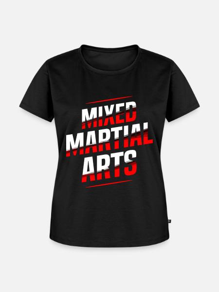 MMA / Mixed Martial Arts - Frauen Premium Bio T-Shirt - Schwarz