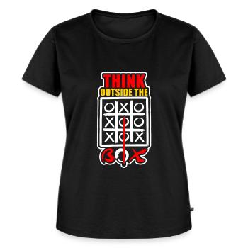 Cool saying - Women's Premium Organic T-shirt - black - Front - Selfina (174cm)
