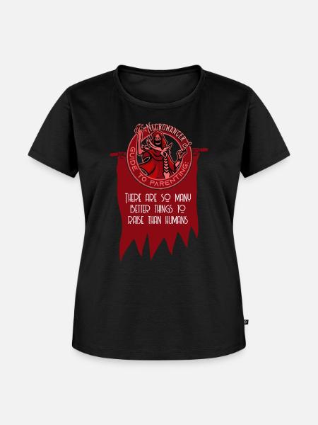 Necromancer Rollenspiel - Frauen Premium Bio T-Shirt - Schwarz