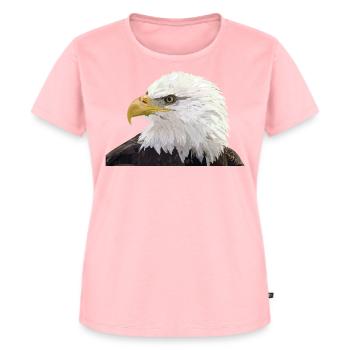 Bald eagle - Women's Premium Organic T-shirt - rose - Front - AI Model Female 172 dark (172cm)