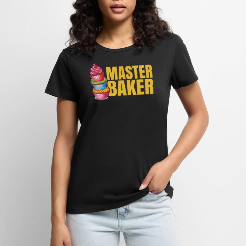 Master baker - baker baker baker cupcake Women's Premium Organic T-shirt